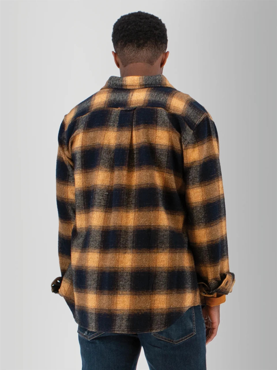 Old Ranch Mens Chase Organic Cotton Flannel Shirt