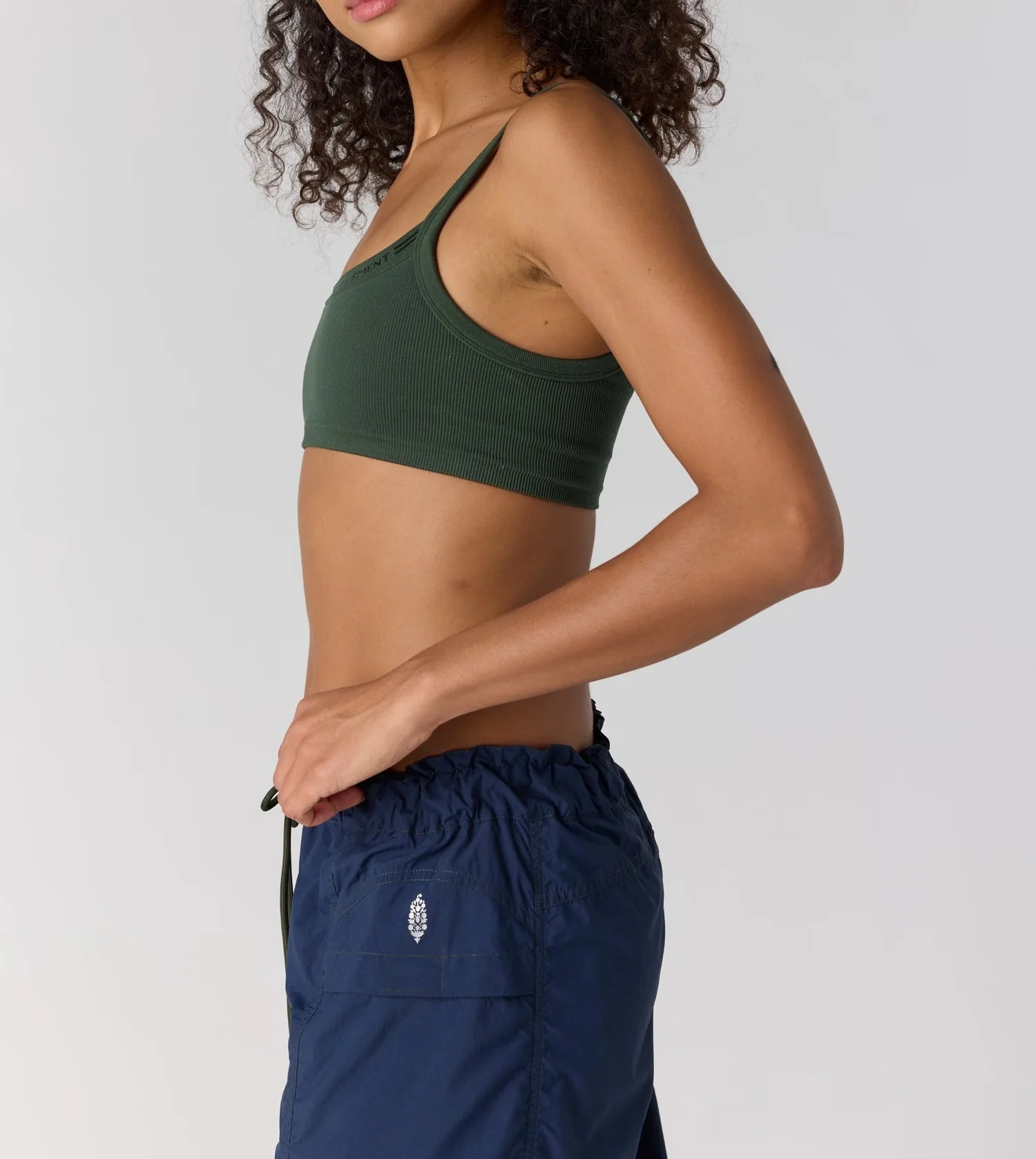 Free People Womens All Clear Logo Bra