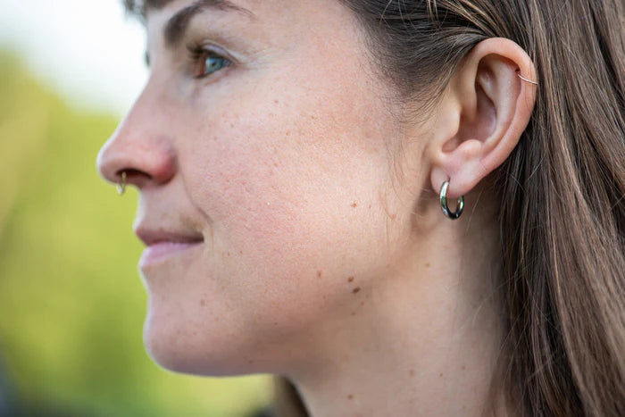 Bronwen Handy Huggie Hoops - Medium