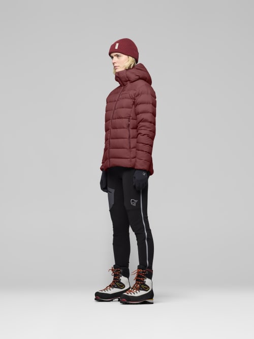 Norrona Womens Femund Down700 Zip Hood