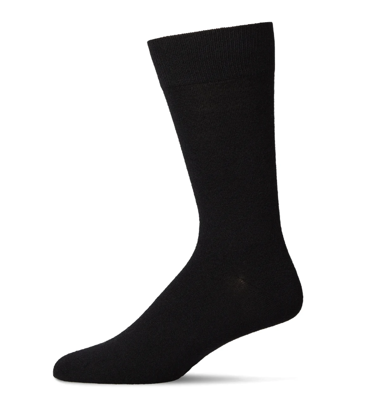 MeMoi Mens Solid Cashmere Crew