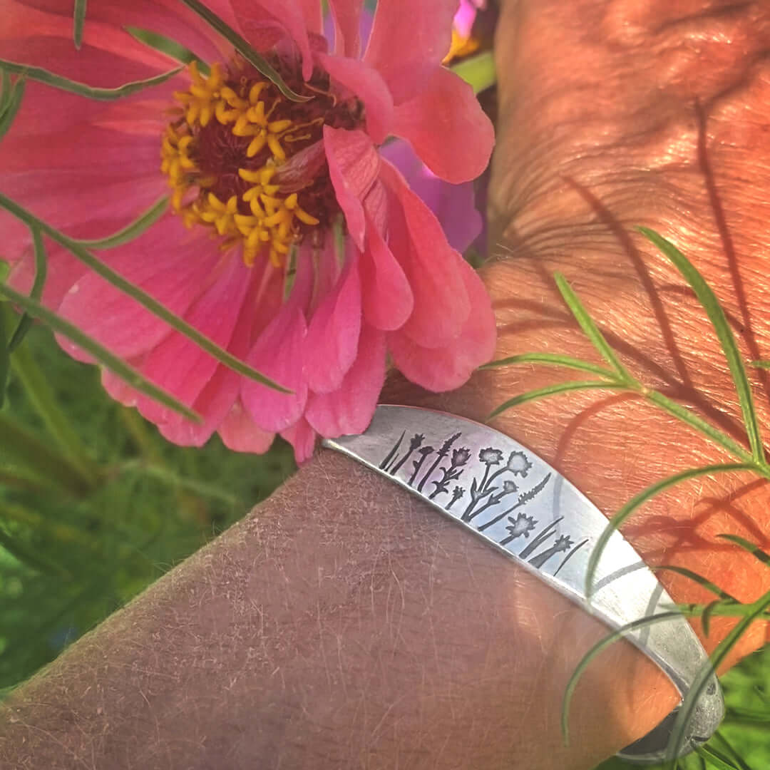 Daphne Lorna Wildflowers Adjustable Cuffs