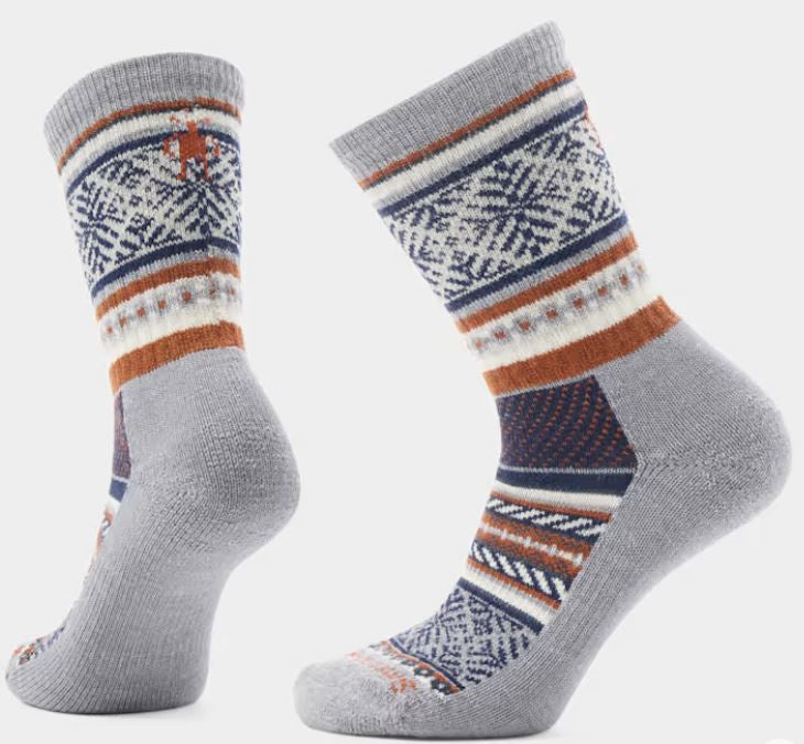 Smartwool Everyday Cozy Fair Isle Sweater Crew Socks