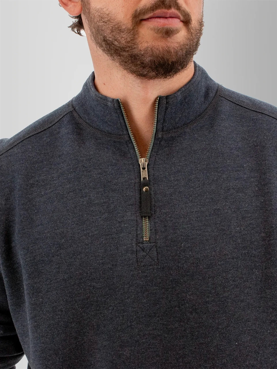 Old Ranch Mens Ozark 1/4 Zip Fleece Pullover