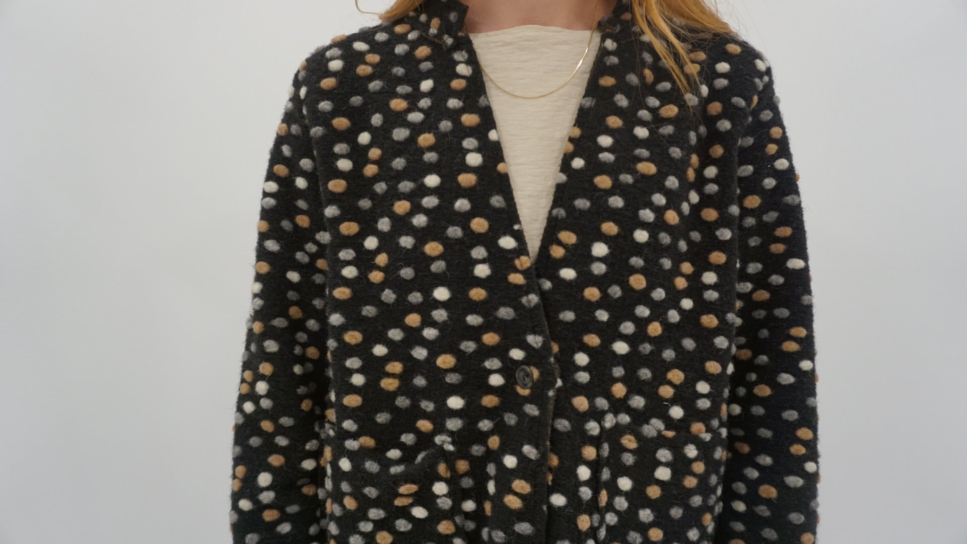 Cut Loose Womens Crop Aline Jacket-Boiled Wool