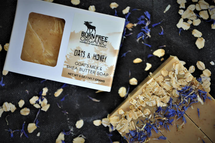Born Free Goats Milk and Shea Butter Soap