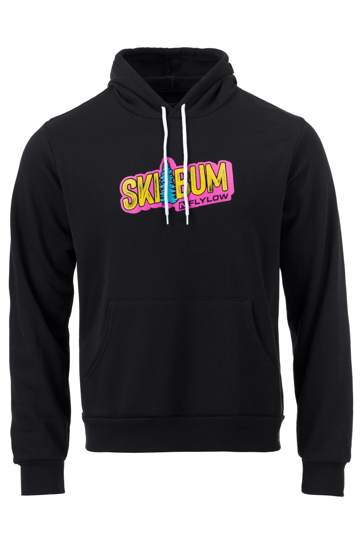 Flylow Mens Ski Bum Hoody (Black/Neon)