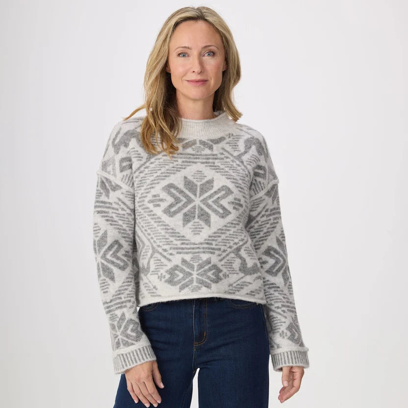 Krimson Klover Womens Elowen Mock Neck