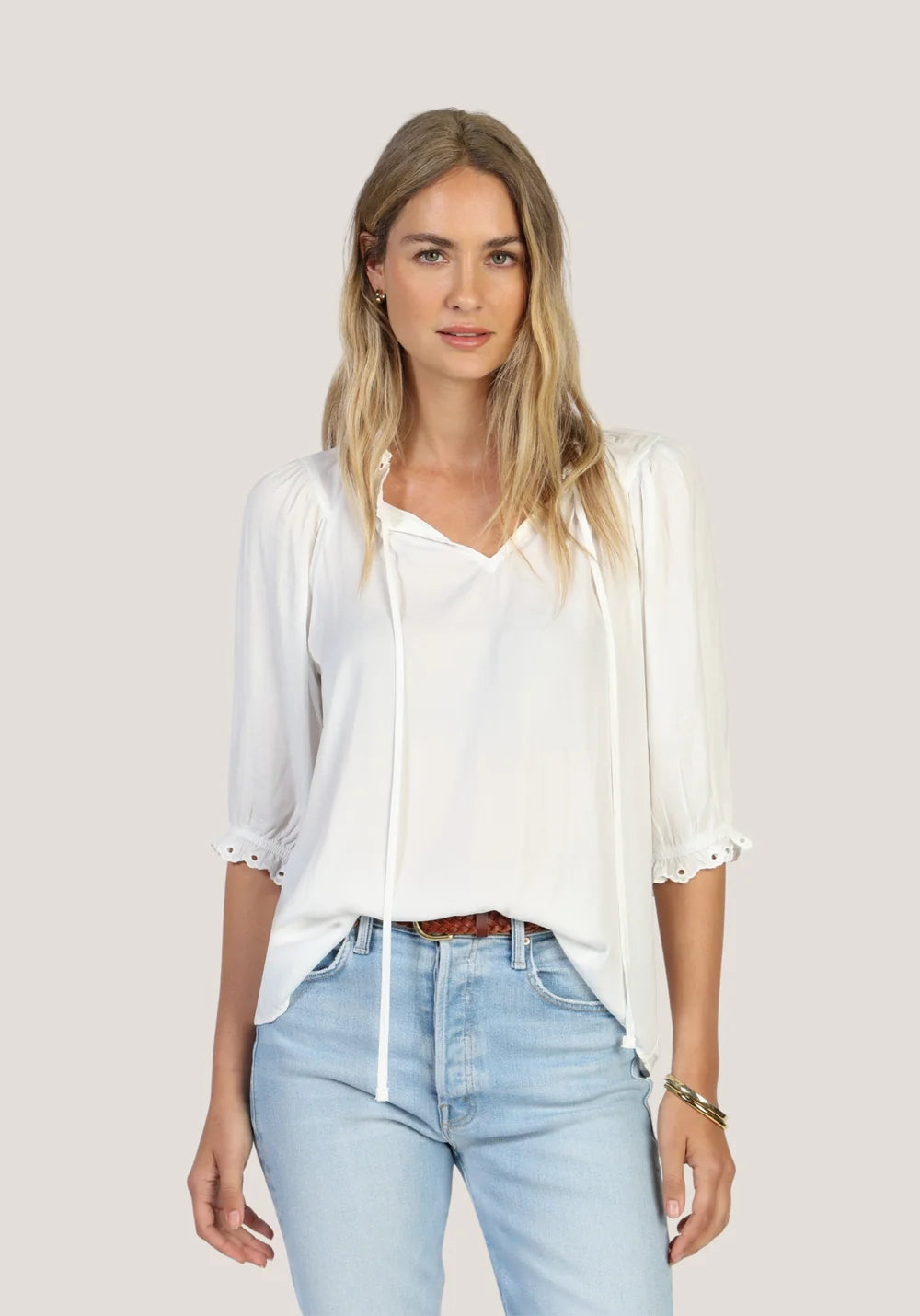 Dylan Womens Finley Blouse