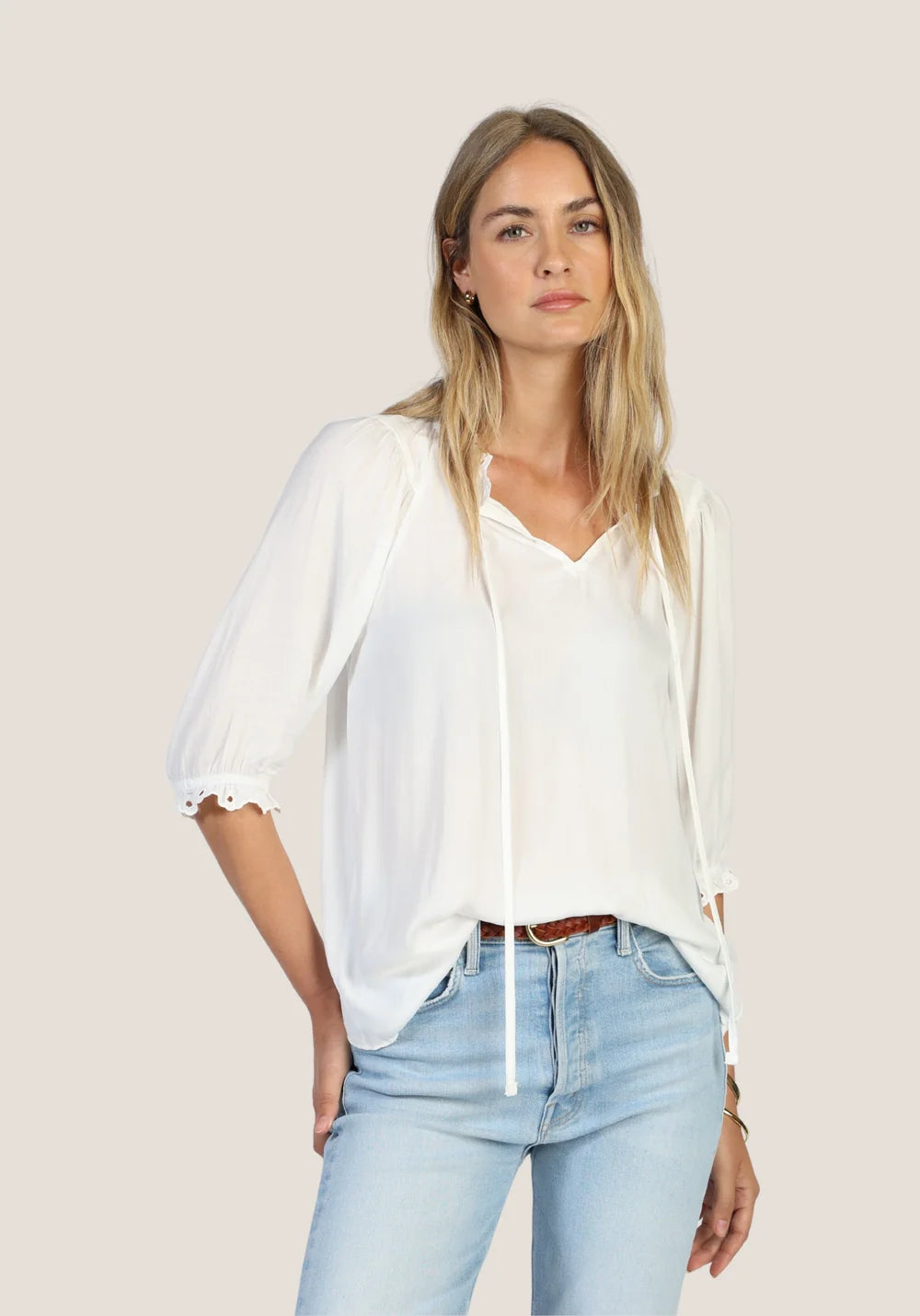 Dylan Womens Finley Blouse