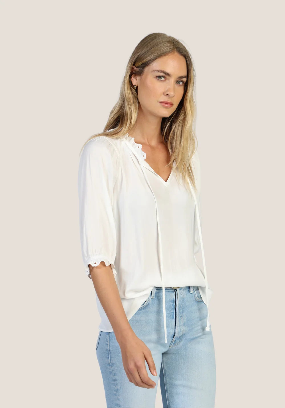 Dylan Womens Finley Blouse