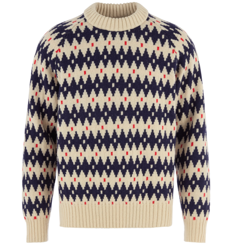 Fjallraven Mens Övik Jacquard Knit