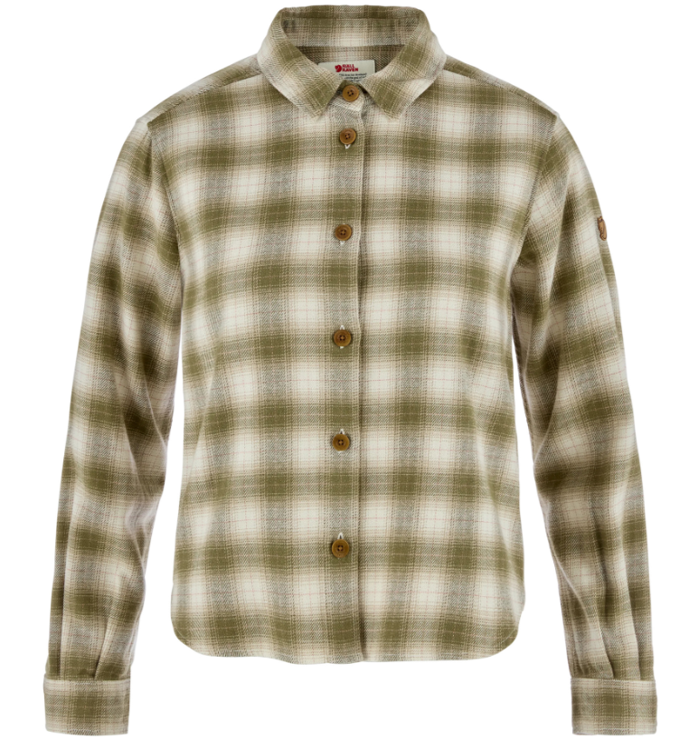 Fjallraven Womens Övik Boxy Flannel Shirt