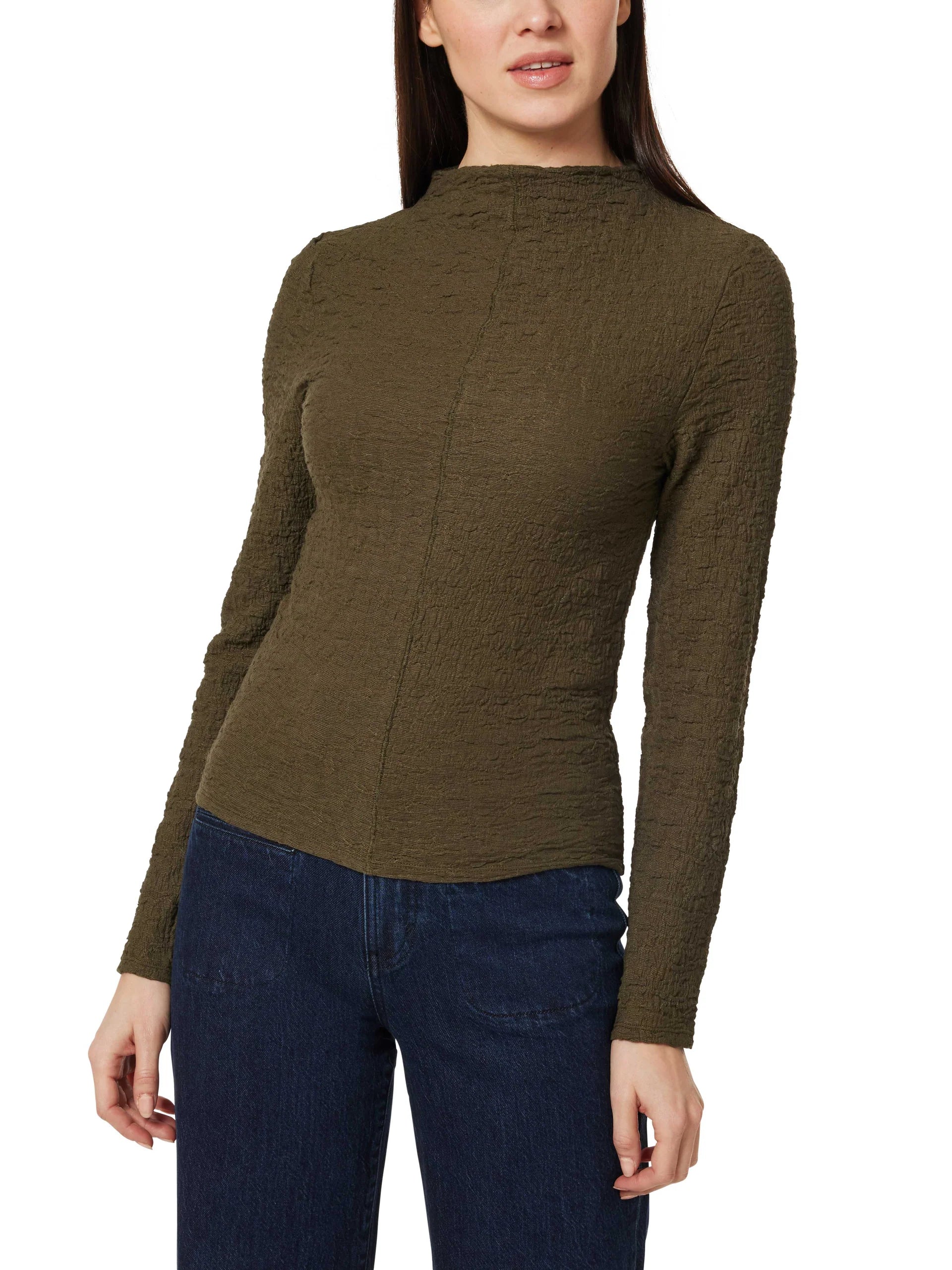 Habitual Womens Turtleneck Top