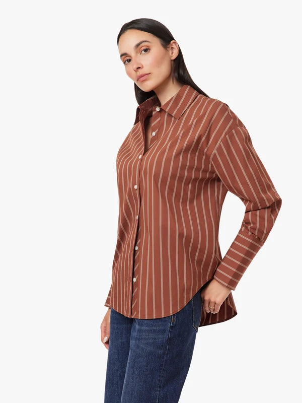 Habitual Womens Tie Back Poplin Shirt