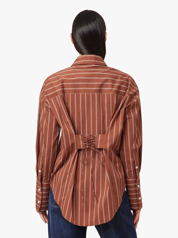 Habitual Womens Tie Back Poplin Shirt