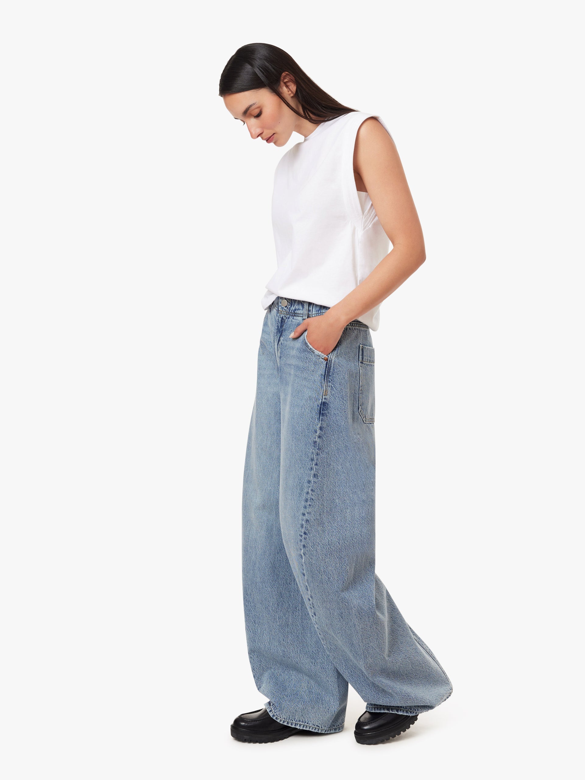 Habitual Womens Turner High Rise Balloon Jean
