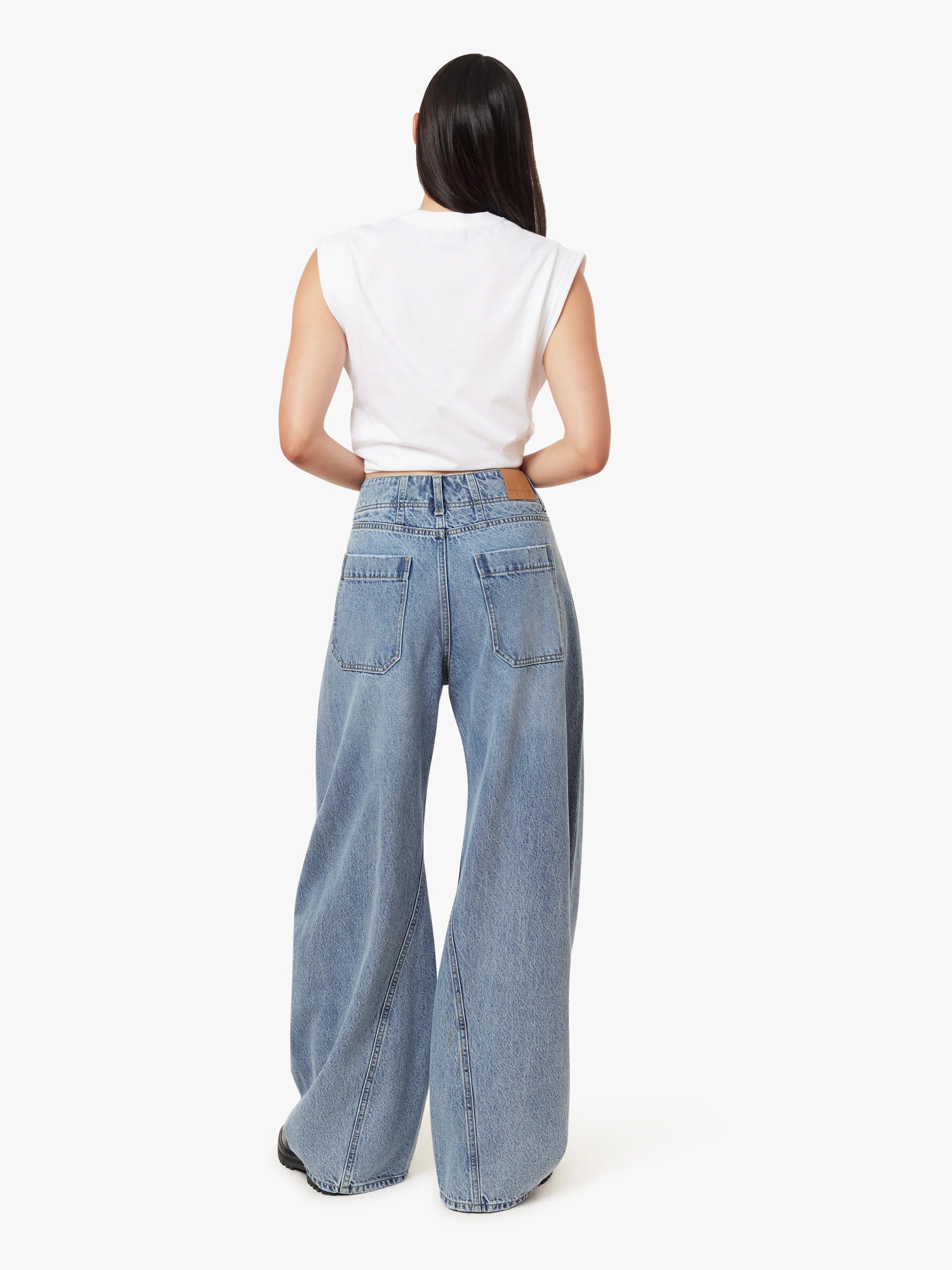 Habitual Womens Turner High Rise Balloon Jean
