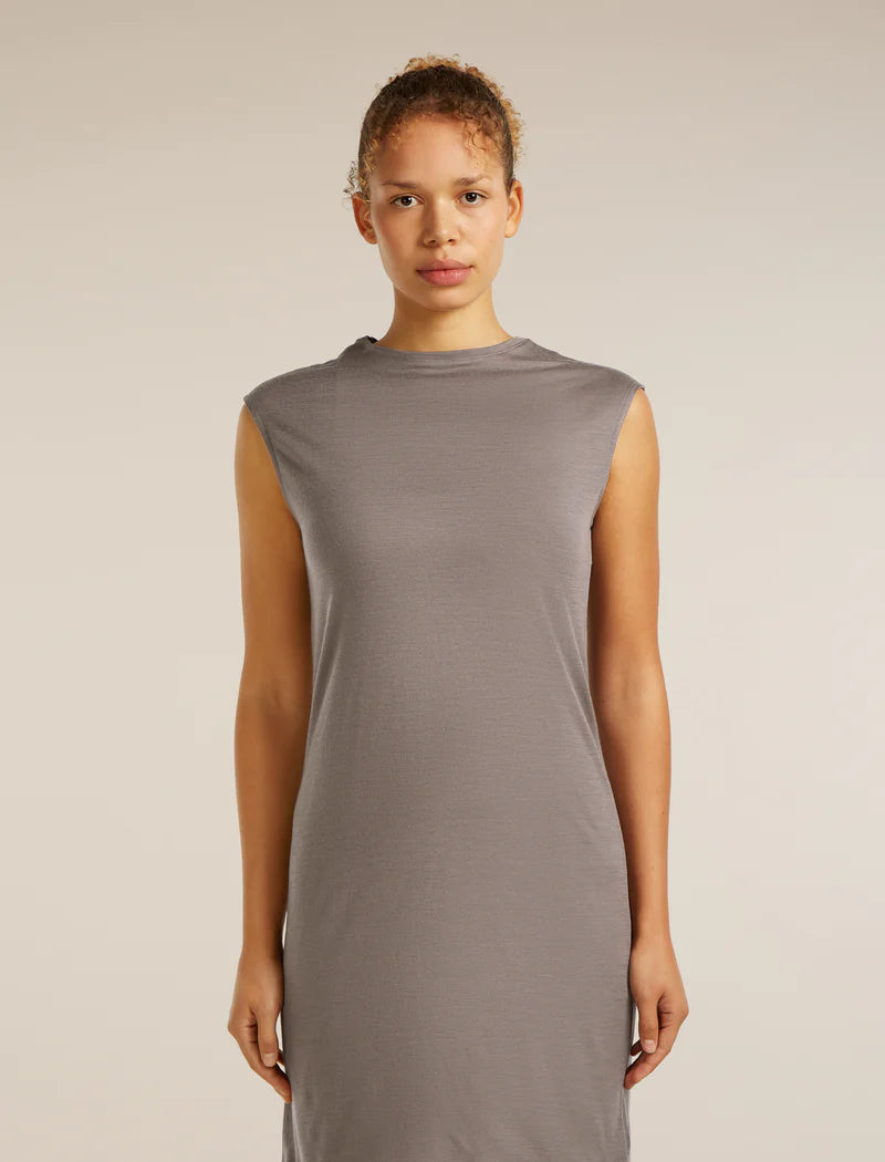 Icebreaker Womens Merino Granary Sleeveless Dress