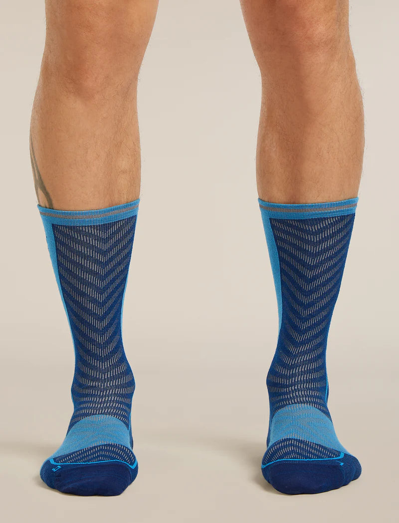 Icebreaker Men's Merino Blend Run+ Ultralight Crew Socks