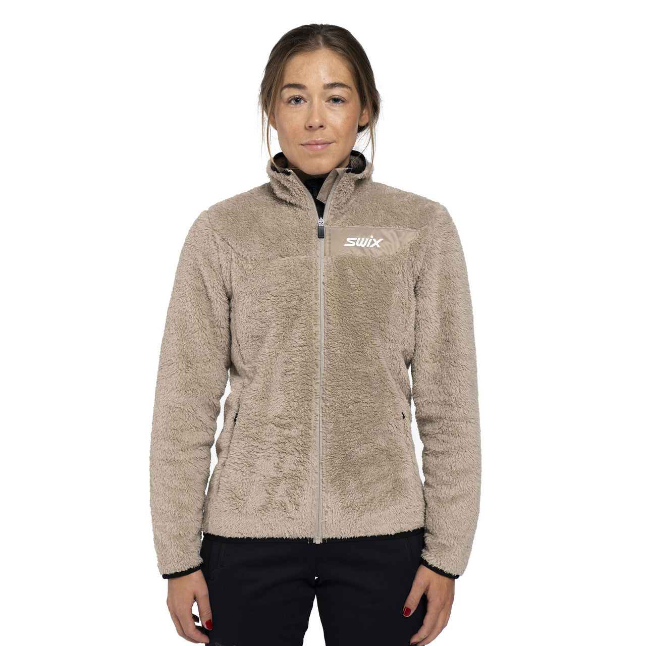 Swix Womens Infinity Pile Midlayer Full Zip