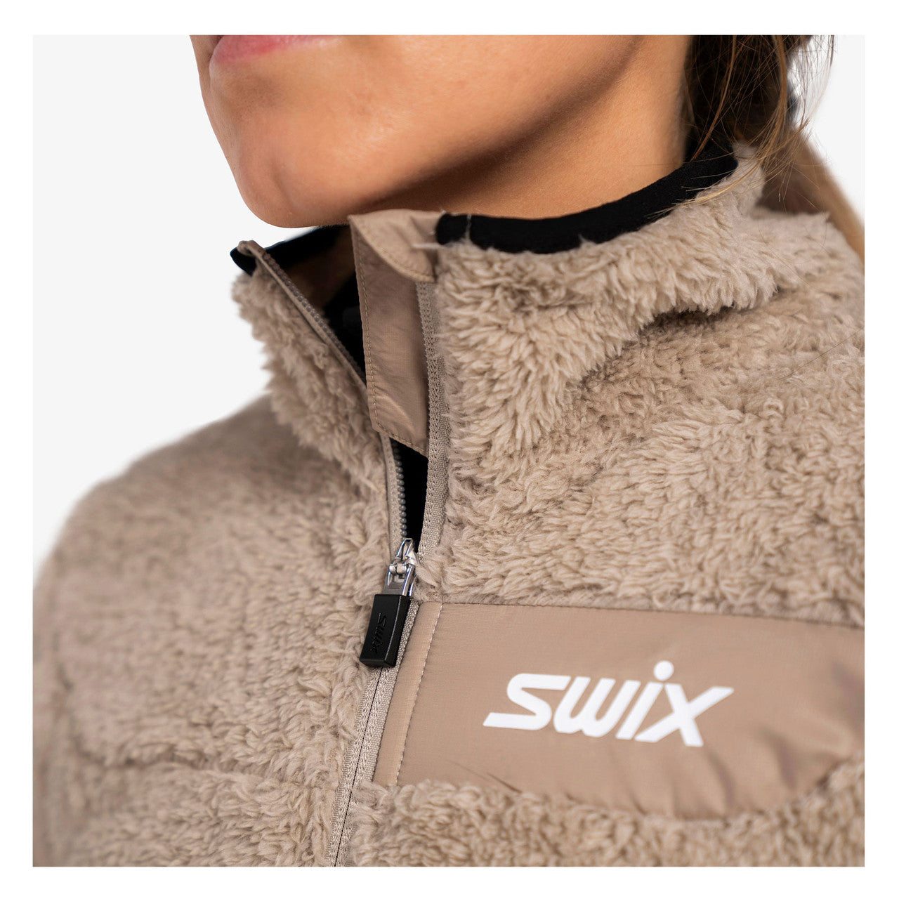 Swix Womens Infinity Pile Midlayer Full Zip