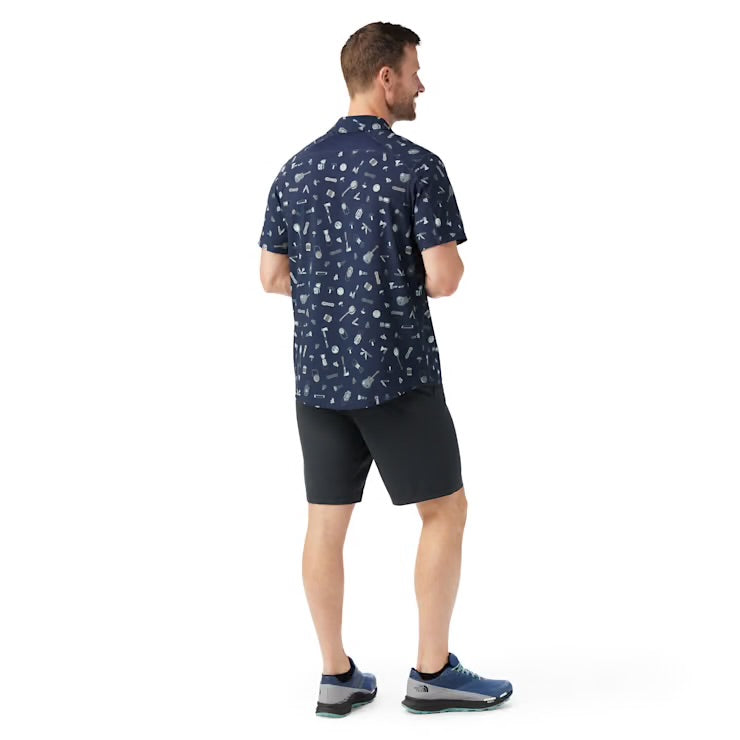 Smartwool Mens Evy Short Sleeve Button Down