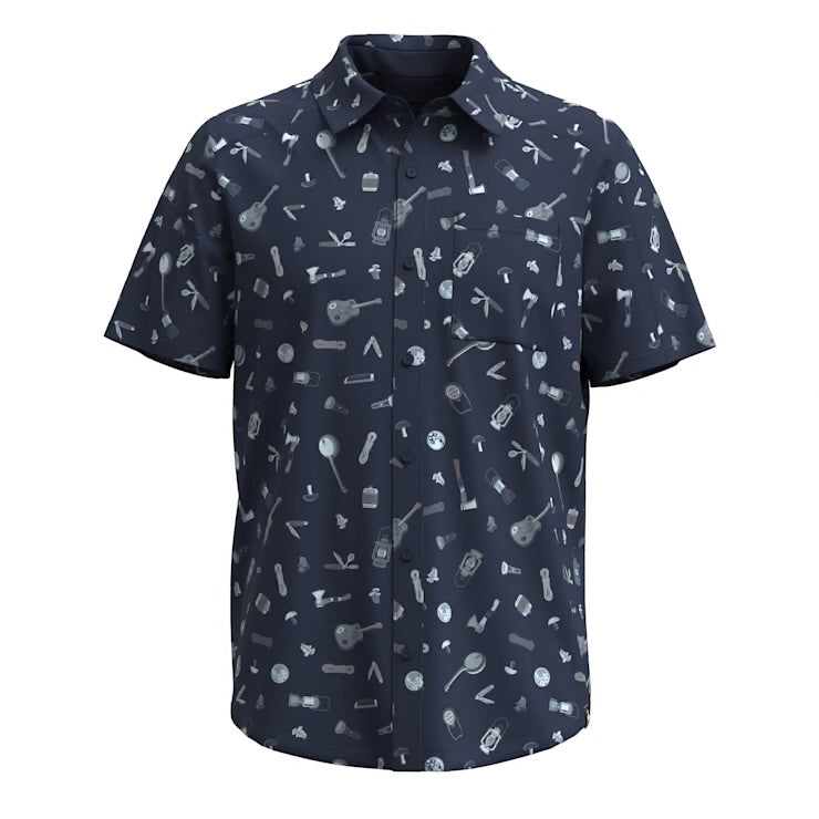 Smartwool Mens Evy Short Sleeve Button Down