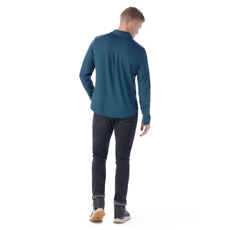 Smartwool Mens Long Sleeve Buttom UP