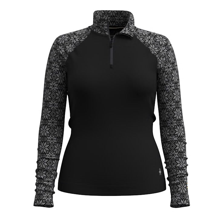 Smartwool Womens Classic Thermal Merino Base Layer 1/4 Zip