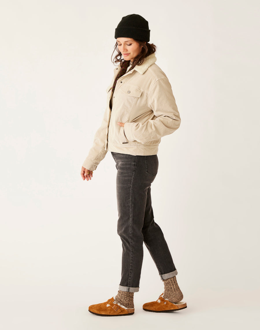 Carve Womens Rhea Buttercord Jacket