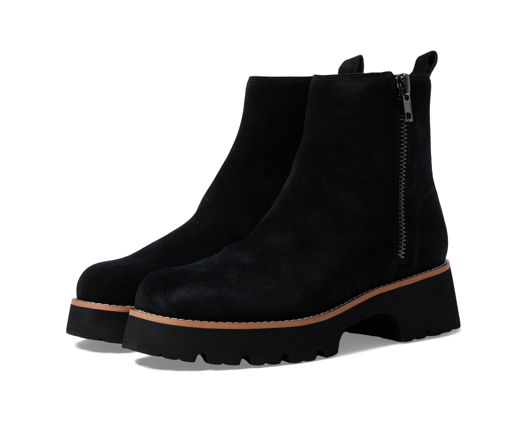 Blondo Womens Valen Black Suede Boot