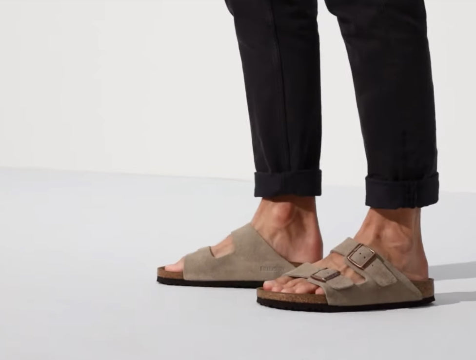 Birkenstock Mens Arizona Suede Leather