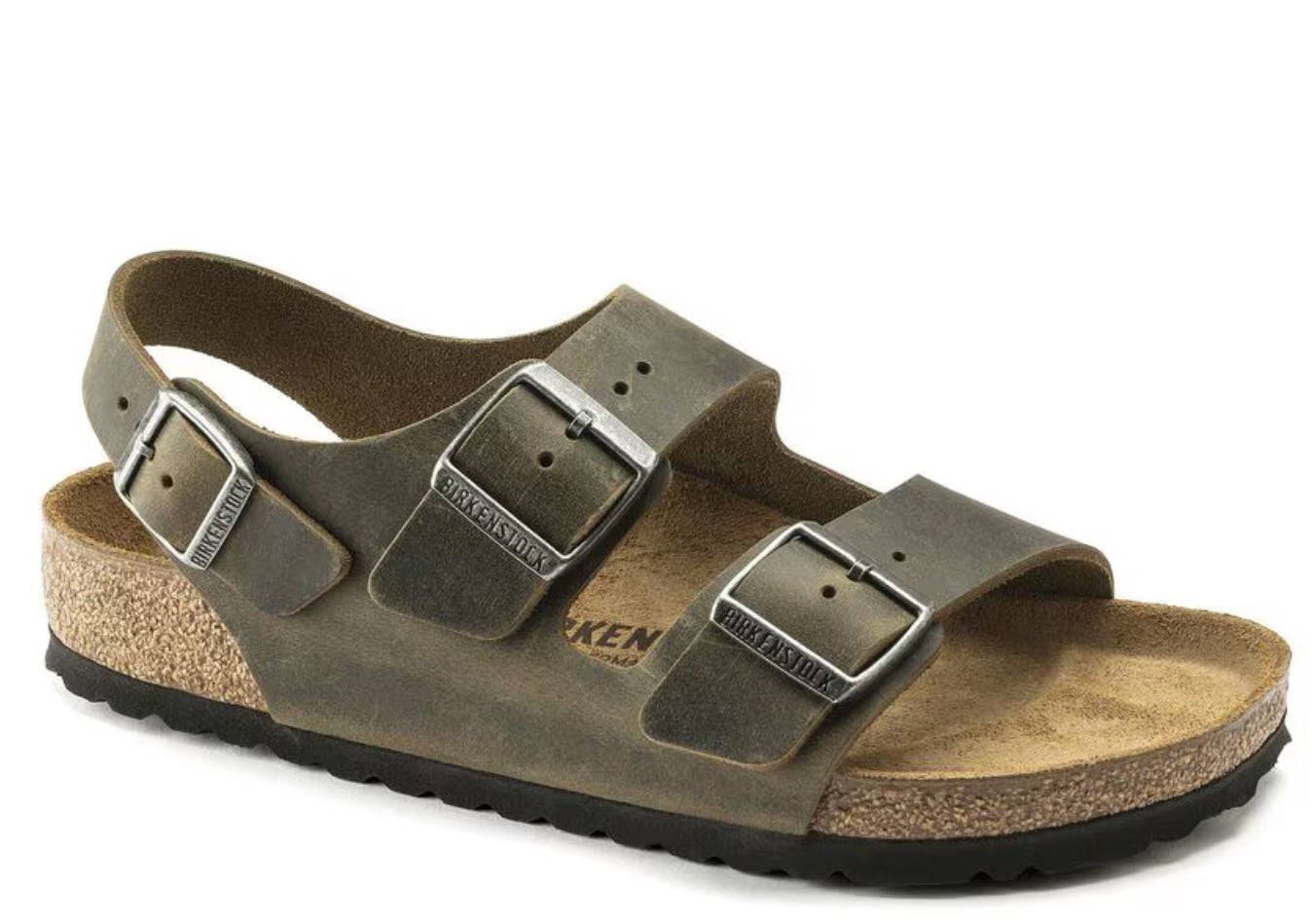 Birkenstock Mens Milano Oiled Leather