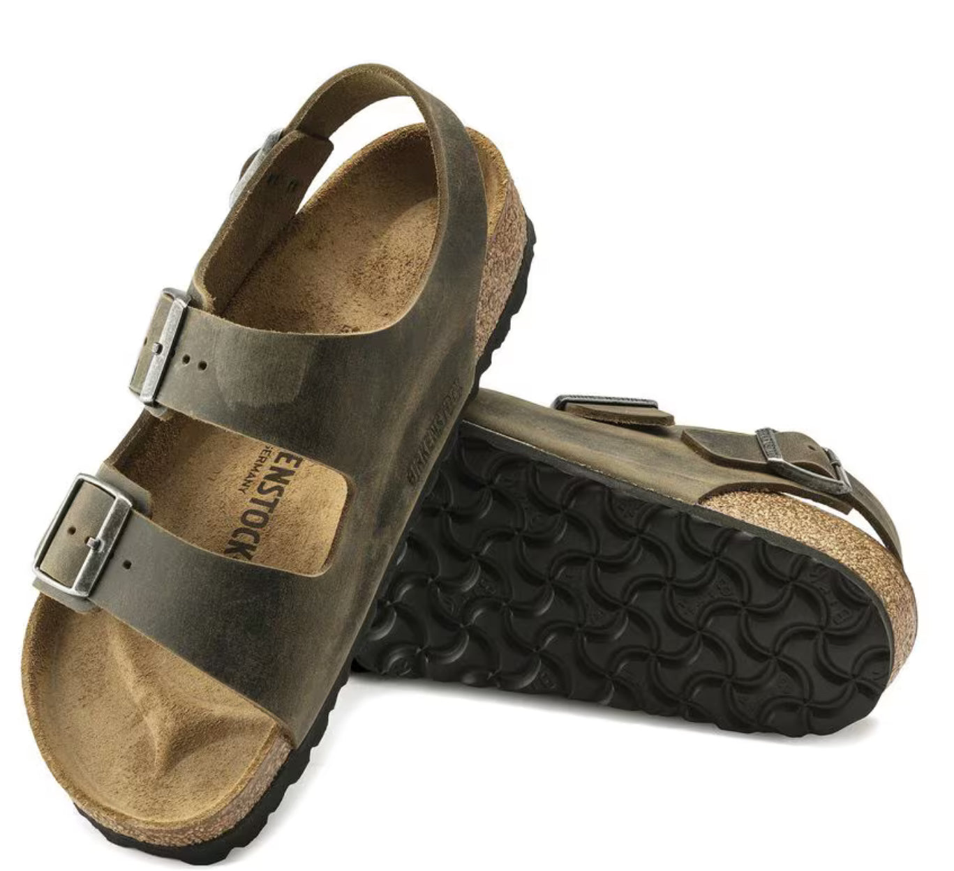 Birkenstock Mens Milano Oiled Leather