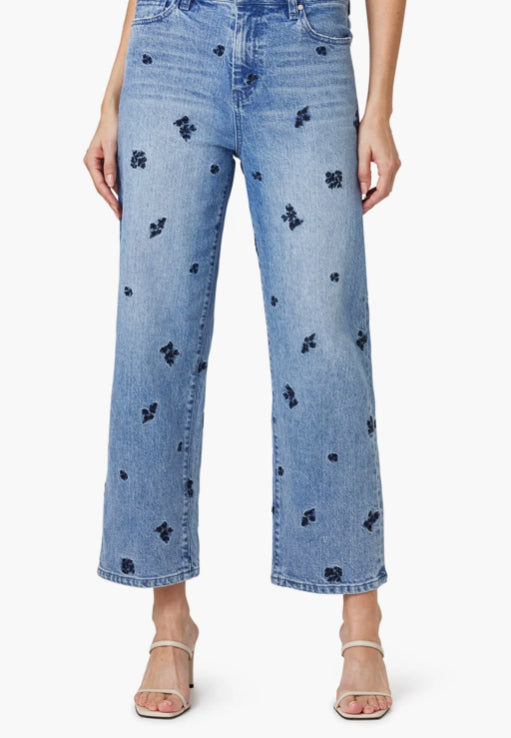 Habitual Womens Peyton Embroidery Jean