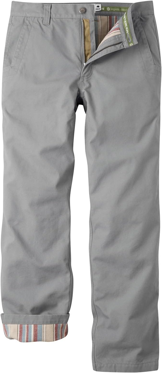 Mountain Khaki Flannel Original Mountain Pant Relaxed Fit Pant