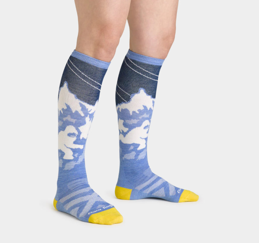 Darn Tough Womens Yeti OTC Lightweight Ski & Snowboard Sock