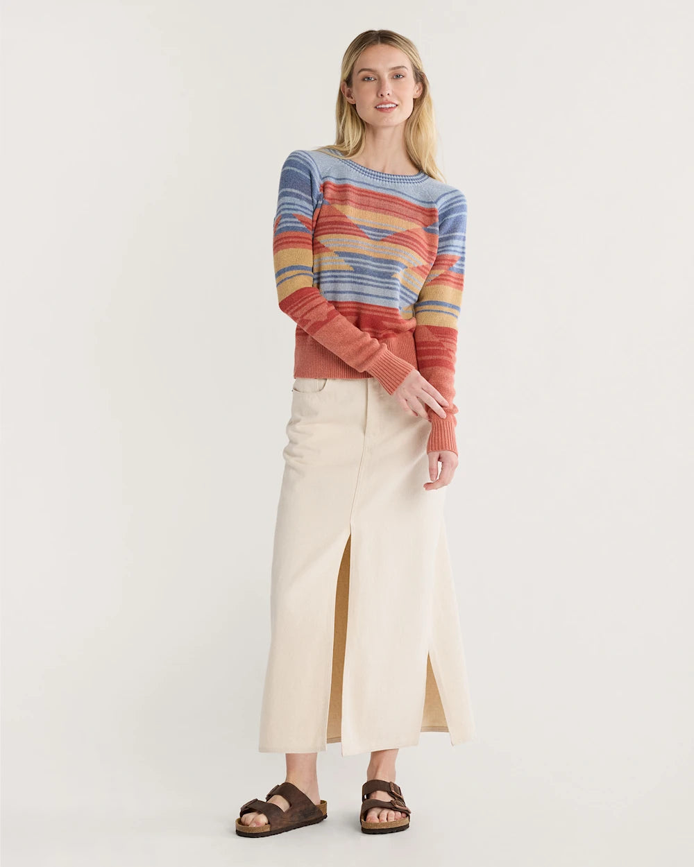Pendleton Womens Raglan Cotton Sweater