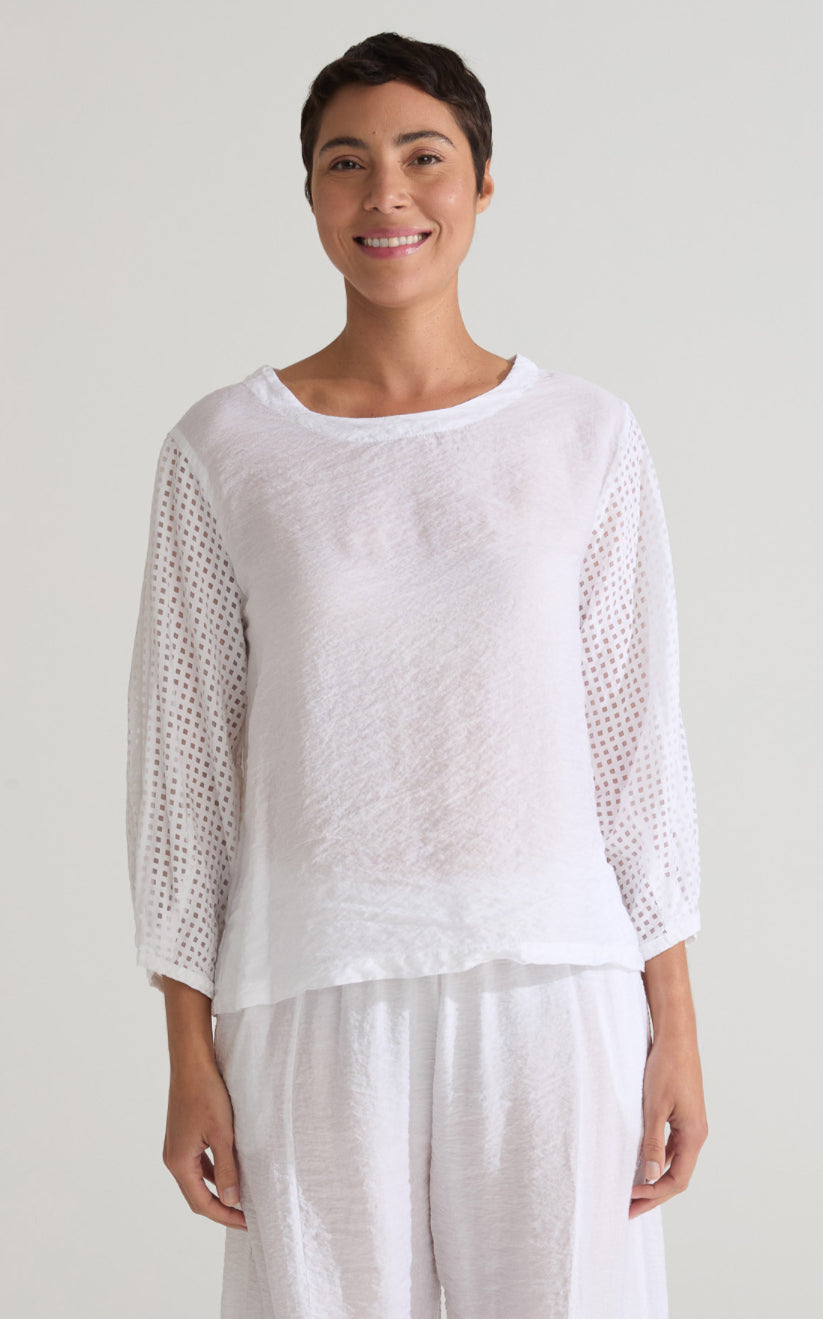 Cut Loose Lantern Sleeve Top