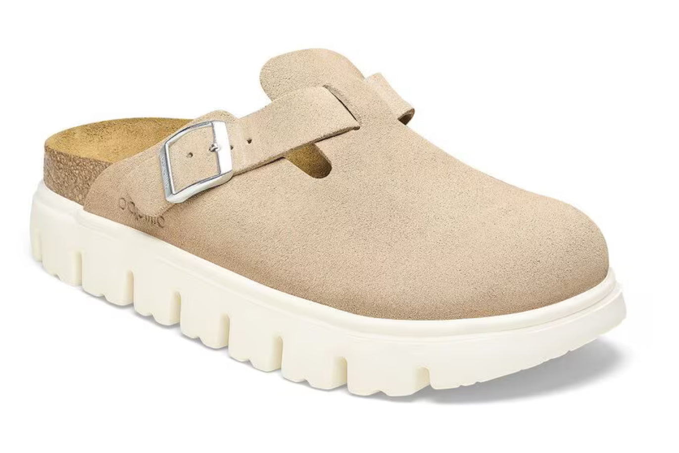 Papillio Womens Boston Pap Chunky Suede Leather