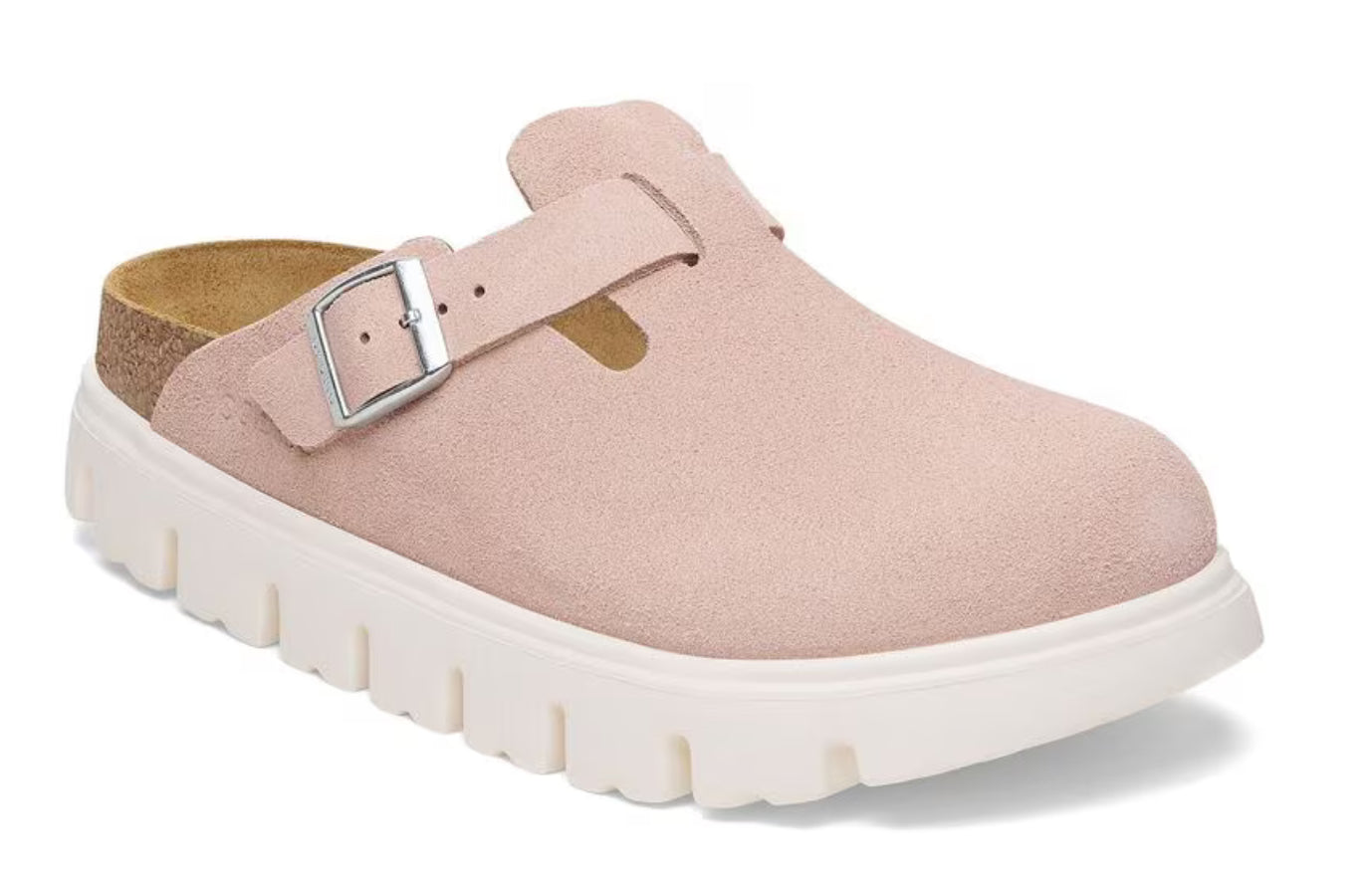 Papillio Womens Boston Pap Chunky Suede Leather