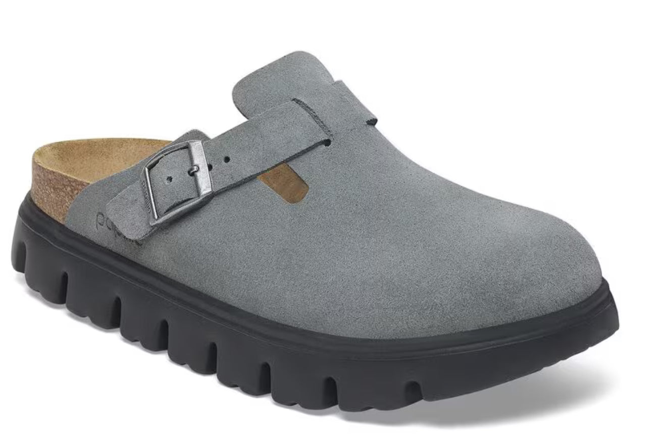 Papillio Womens Boston Pap Chunky Suede Leather