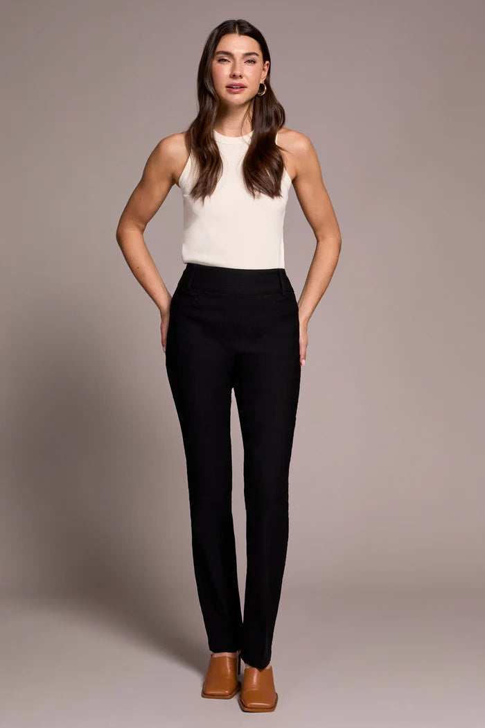 Tribal Womens Flatten It Pull On Pant
