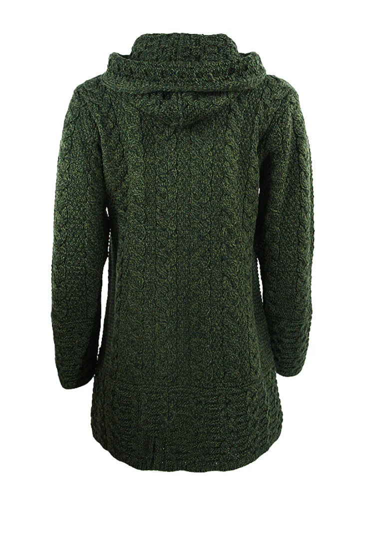 West End Womens Hooded Zip Coat