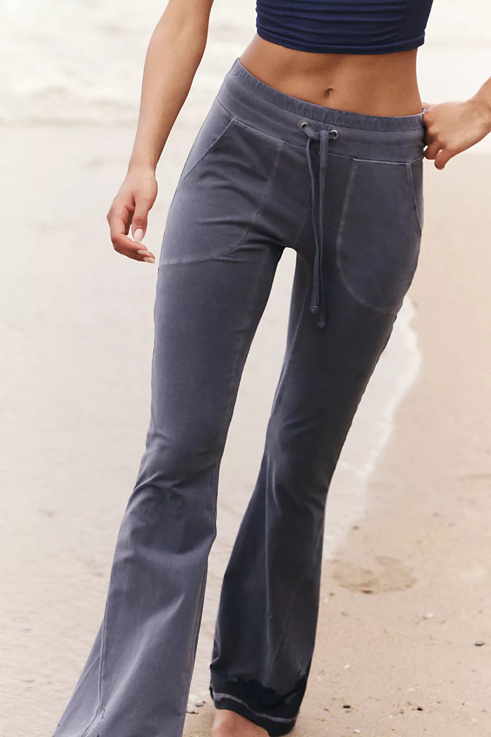 Free People Womens New Flow Flare Legging