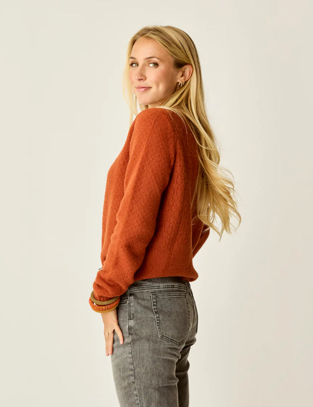Carve Womens Monroe Stitched Sweater