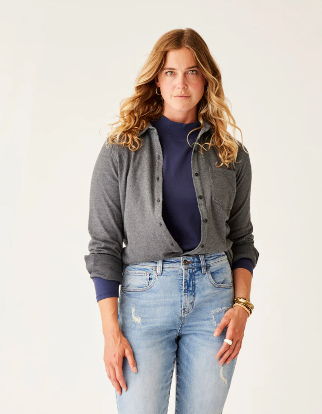 Carve Womens Fairbanks Supersoft Button Up Shirt