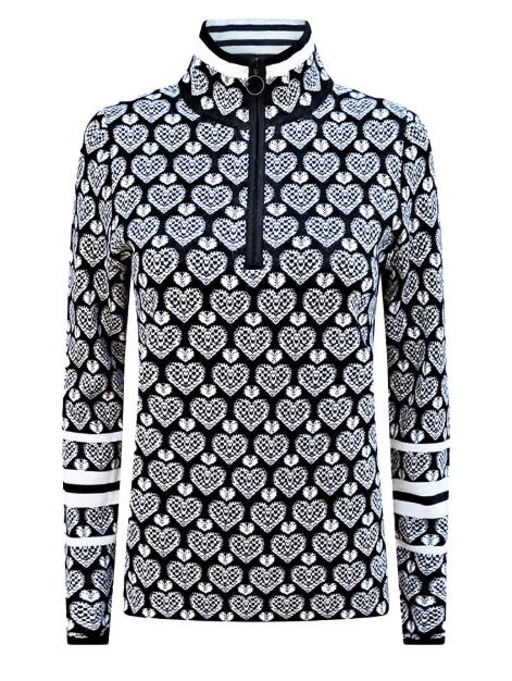 Icelandic Beatrice Half Zip Sweater