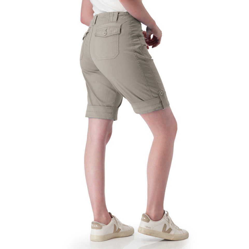 Aventura Womens Arden Roll-Up Organic Cotton Short
